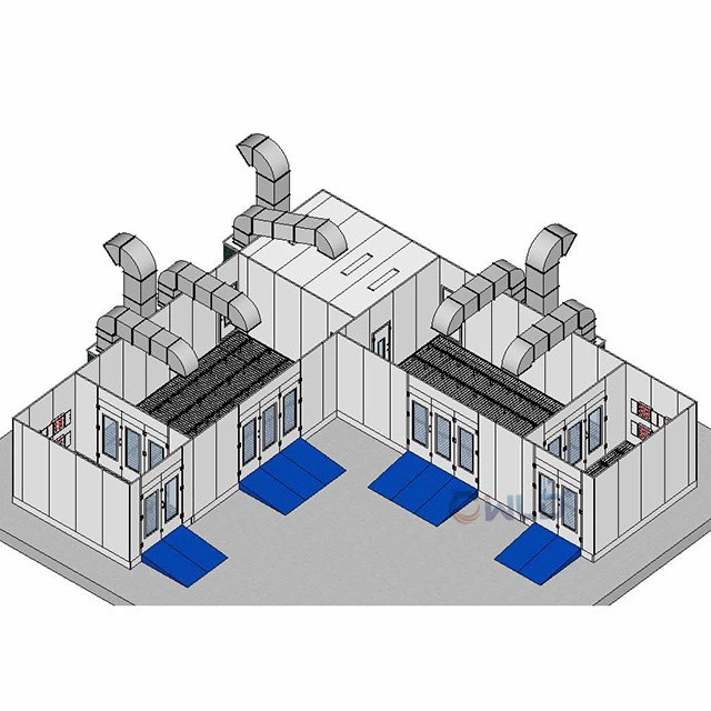 Custom Spray Paint Booth For Sale Czech Republic