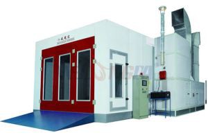 Mae Siop 4S yn Defnyddio Schneider Ansawdd neu Sgrin Gyffwrdd Mitsubishi gyda Bwth Chwistrellu Modurol System Ailgylchu Gwres