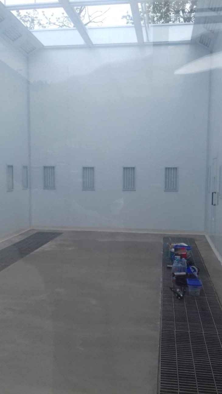 10M Army Spray Booth In Romania