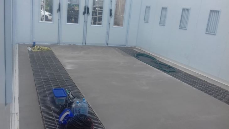 10M Army Spray Booth In Romania