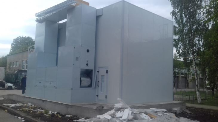 10M Army Spray Booth In Romania